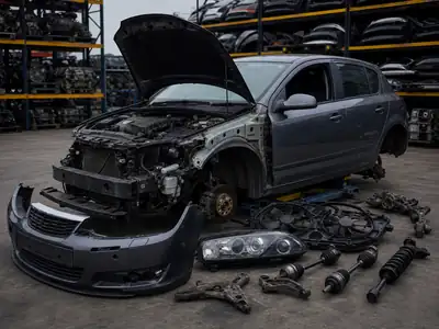 Opel Astra H на части